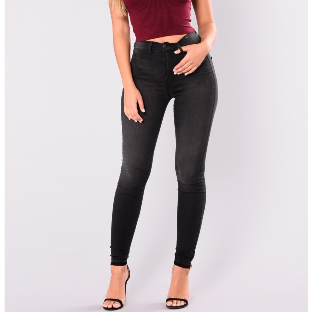 Lucie high waist skinny jeans